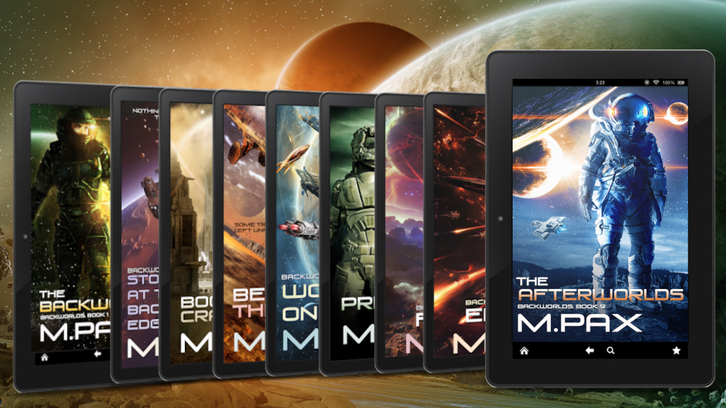 best-selling space opera series the Backworlds