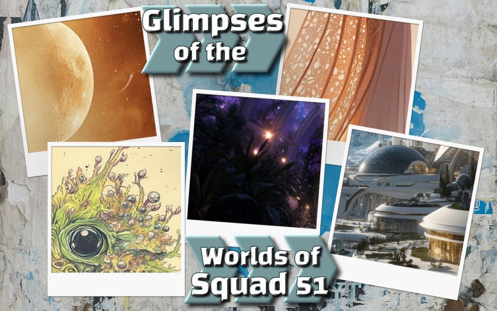 bonus content for the science fiction series Squad 51