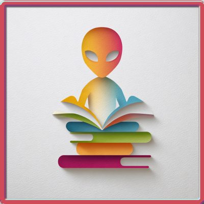 alien and books