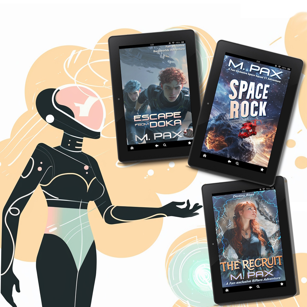 free exclusive books from M. Pax